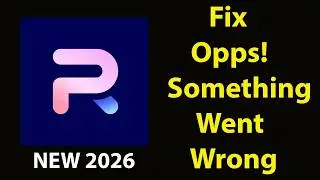 Fix PhotoRoom App Oops Something Went Wrong Error | Fix PhotoRoom went wrong error