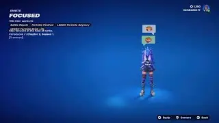 Focused Emote Fortnite