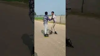 Skating Masti With Friends !🛼🔥#skating #bhojpuri #viral
