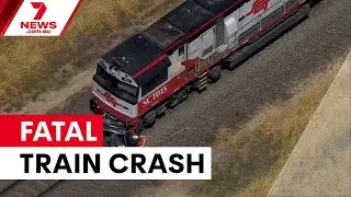 Two killed in Cressy train collision | 7NEWS