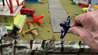 Tip. Toy air plane repair to use on train layout 