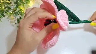😨🐞🌷TULIPAN SORPRESA a Crochet [NUEVA VERSION 😍🐞🌷]