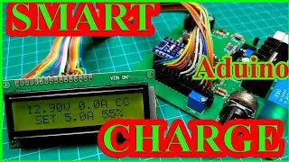 ⚡ Arduino Smart Charger 0&ndash;10A | شارژر باتری هوشمند CC Float با محافظ کامل