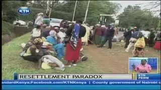 Group of IDPs camp outside State House