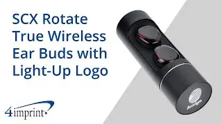 SCX Rotate True Wireless Ear Buds with Light-Up Logo by 4imprint