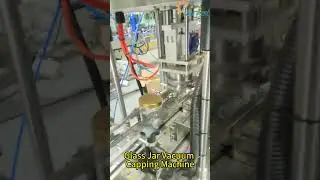 Best Glass Bottle Vacuum Capping Machine | Twist Off Vacuum Capping Machine #Shorts