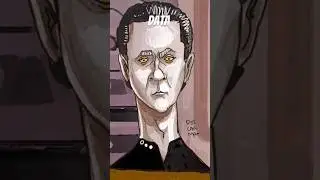 #data #shorts #startrek #brentspiner #startrektng #caricature