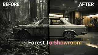 Mercedes W123 Revival – From Forest Ruin to Factory Shine