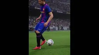 Heel trap by Jordi Alba, skill motion (20) #eFootball2022 #shorts