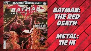 Dark Nights Batman The Red Death Metal Tie In
