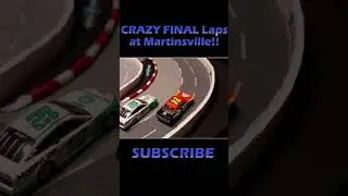 CHAOTIC Final Laps at Martinsville!! (Nascar Stop Motion) #nascar #nascarstopmotion #racing