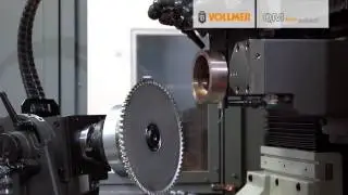 Eroding machine for PCD tools // Hogger Package // VOLLMER QM eco select