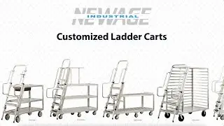 New Age Industrial - Product Demo - Ladder Carts 99640 & DWG53266