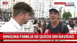 Nochebuena SOLIDARIA en PLAZA CONGRESO