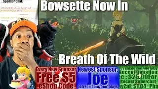 BOWSETTE IN ZELDA BREATH OF THE WILD