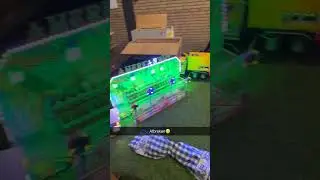 Afbreken kermis Modelbouw #funfair #ride #modelbouw