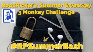(87) Union Padlock picked open blindfolded for RoonPicker&rsquo;s Summer Giveaway #RPSummerBash
