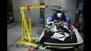 Honda Aquatrax engine removal video plus many still pictures2022