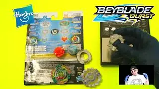 #beyblade Kerbeus K4 vs Blizzard Gaianon G4 [Hasbro]