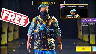 HOW TO GET FREE EPIC CARVER BUTCHER COSMIC CHARACTER SKIN IN COD MOBILE SEASON 7 2025 FREE IN CODM