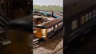 DRS Services with DBSO and class 57 #class57 #drs #modelrailway #shorts