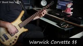 Test Warwick Corvette $$