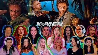 MCU Girls React To WOLVERINE's CLAWS FOR THE FIRST TIME | X-Men 2000 Movie Reaction Compilation 