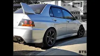 ALan's 2004 Lancer Evolution VIII (CBRD BBK) versus 2018 Kia Stinger GT RWD & '03 EVO8 2.3L FP Black