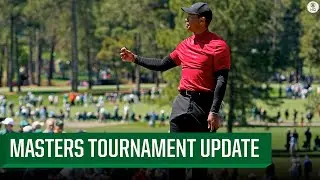 2022 Masters Final Round UPDATE: Tiger Woods 2-over, Scheffler Still Leads | CBS Sports HQ