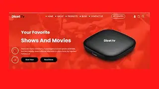 responsive html css website  design with source code