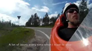 2 x 238 km Midsummer velomobile ride to Manamansalo and back