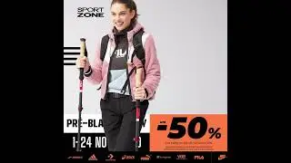 PR&Eacute;-BLACK FRIDAY na Sport Zone com at&eacute; -50% desconto! 🤑