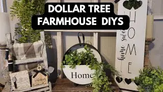 DOLLAR TREE FARMHOUSE DIYS/#BUDGETFRIENDLY #diys #dollartree