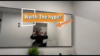 Bathroom Vanity Mirror That Doubles as Wall Art