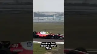 Hamilton First Rollout in Ferrari SF26 👀