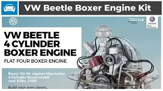 Official VW Beetle Flat 4 Boxer Engine Model Kit