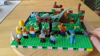 LEGO CITY: Jurassic park inspired Dinosaur zoo 🦖