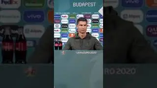 Ronaldo passing me the Coke  😂| #shorts