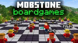Я создал Mob Chess в режиме выживания Minecraft