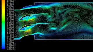 CFD Unsteady Simulation - Active flow control - Boundary layer control via blowing
