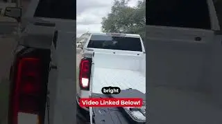 INSANELY BRIGHT Reverse Lights on My 2024 Sierra
