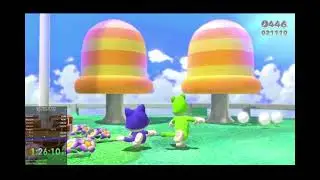 Super Mario 3D World - Any% Coop 2P [switch] in 2h10m31s, with Prouty