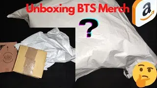 Unboxing My First BTS Merch | From Amazon India | Indian Army First Time Experience | BTS Merch