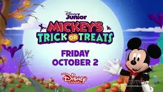 Disney Junior HD US Halloween Advert 2020 Mickey's Trick or Treats