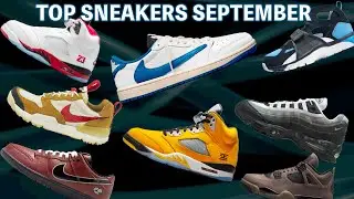 Top Sneakers September Travis Scott Fragment Jordan 1 Tokyo 5s Fire Red Air Max 95 Yo Gi Oh Mars Yar