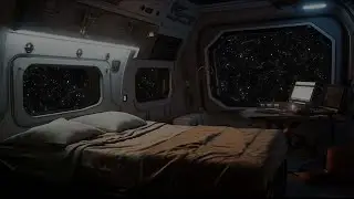 Relax with the Sound of Spaceship | White Noise Helps You Relieve Stress & Sleep Better | ASMR