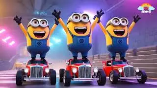 Minions Awawaw Dance 💃 Banana Song Remix | Kids Funny Jump Party😂