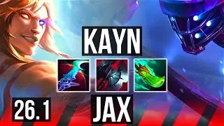 KAYN vs JAX (TOP) | EUW Master | 26.1