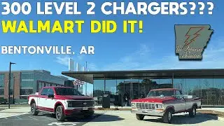 300 Level 2 Chargers?? Walmart Did It!