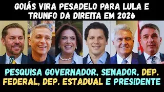 Caiado, Bolsonaro e o futuro de Goiás: os números que ninguém pode ignorar